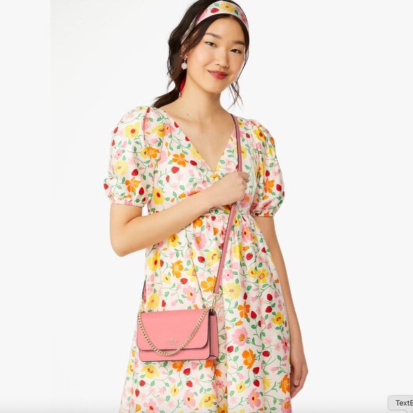 Kate Spade Pink Chain Shoulder Bag - Picture 2 of 8